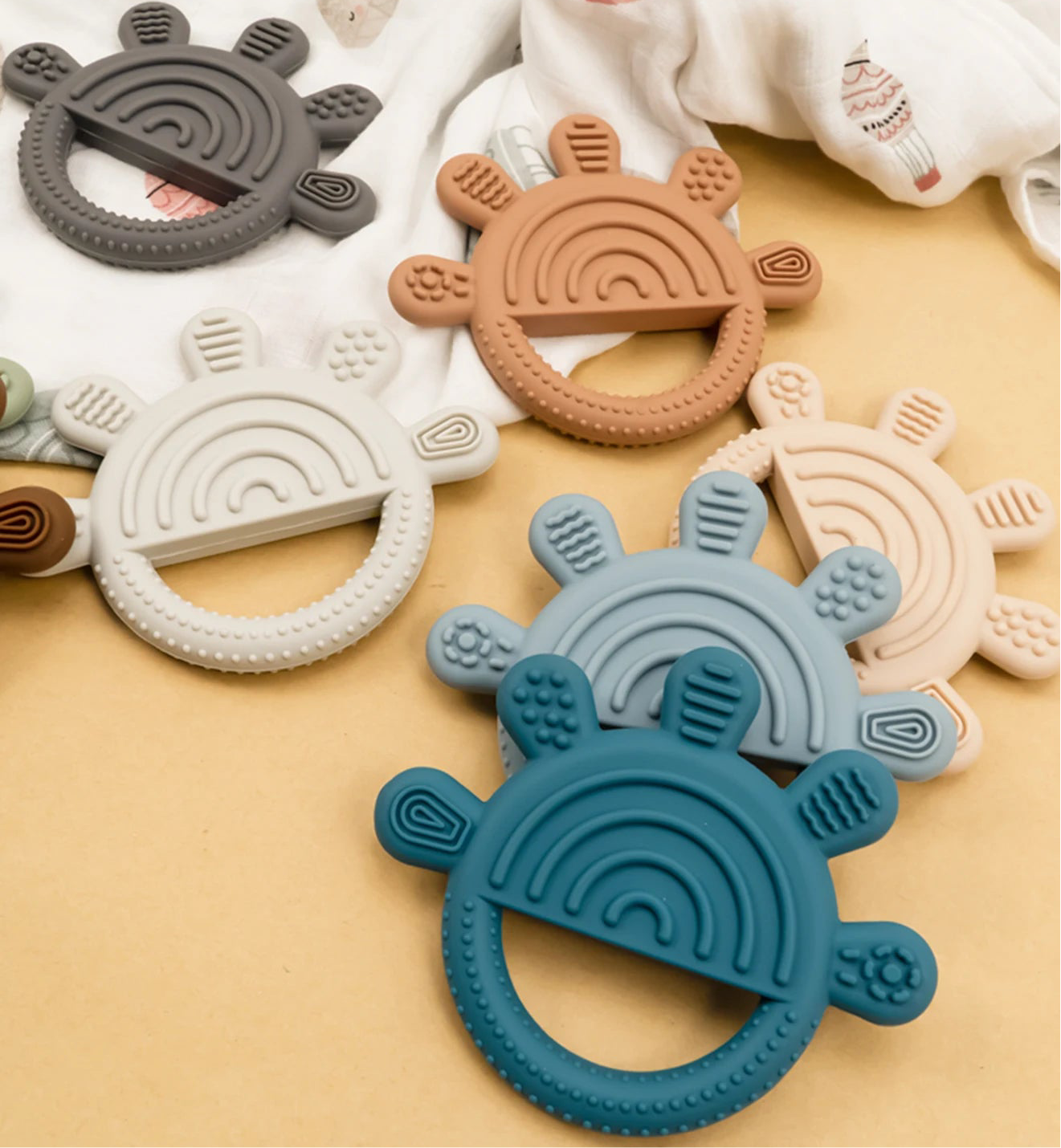 BPA-Free Silicone Teething Toys