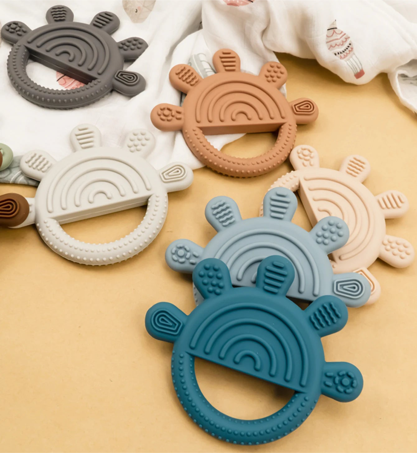 BPA-Free Silicone Teething Toys