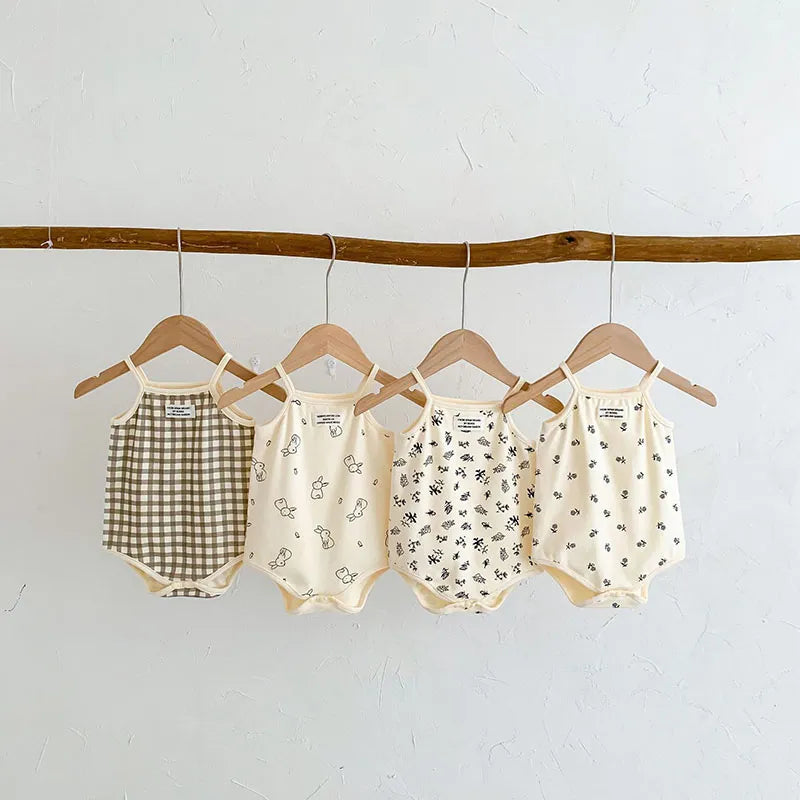 Cotton Summer Baby Bodysuits