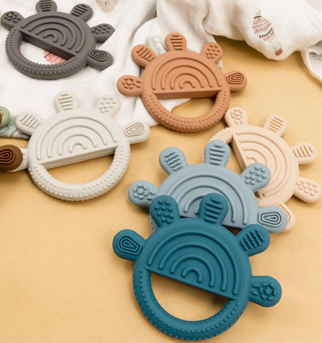 BPA-Free Silicone Teething Toys