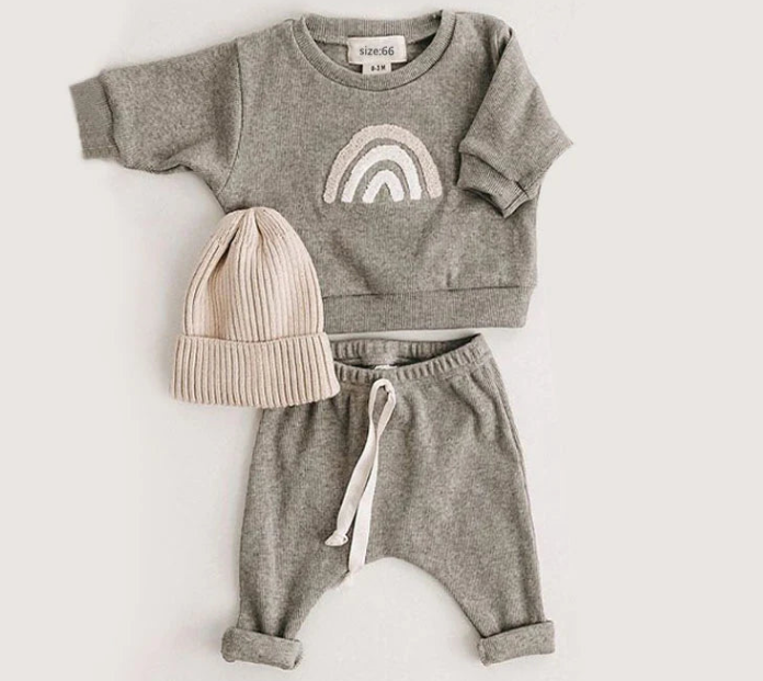 Baby Clothes Organic Cotton Sets Top & Bottom Only