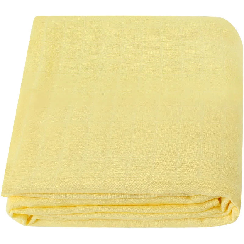 Bamboo Cotton Baby Muslin Swaddle Blanket, Baby Swaddle- Bamboo Blanket