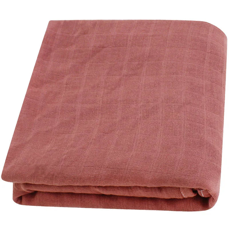 Bamboo Cotton Baby Muslin Swaddle Blanket, Baby Swaddle- Bamboo Blanket