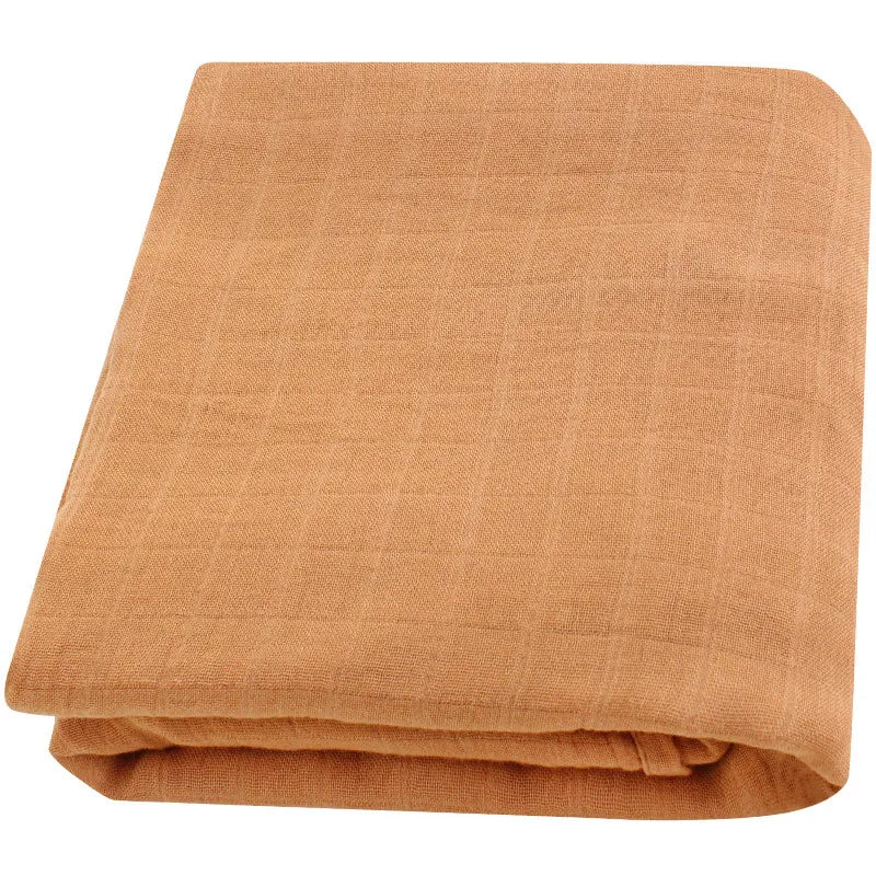 Bamboo Cotton Baby Muslin Swaddle Blanket, Baby Swaddle- Bamboo Blanket