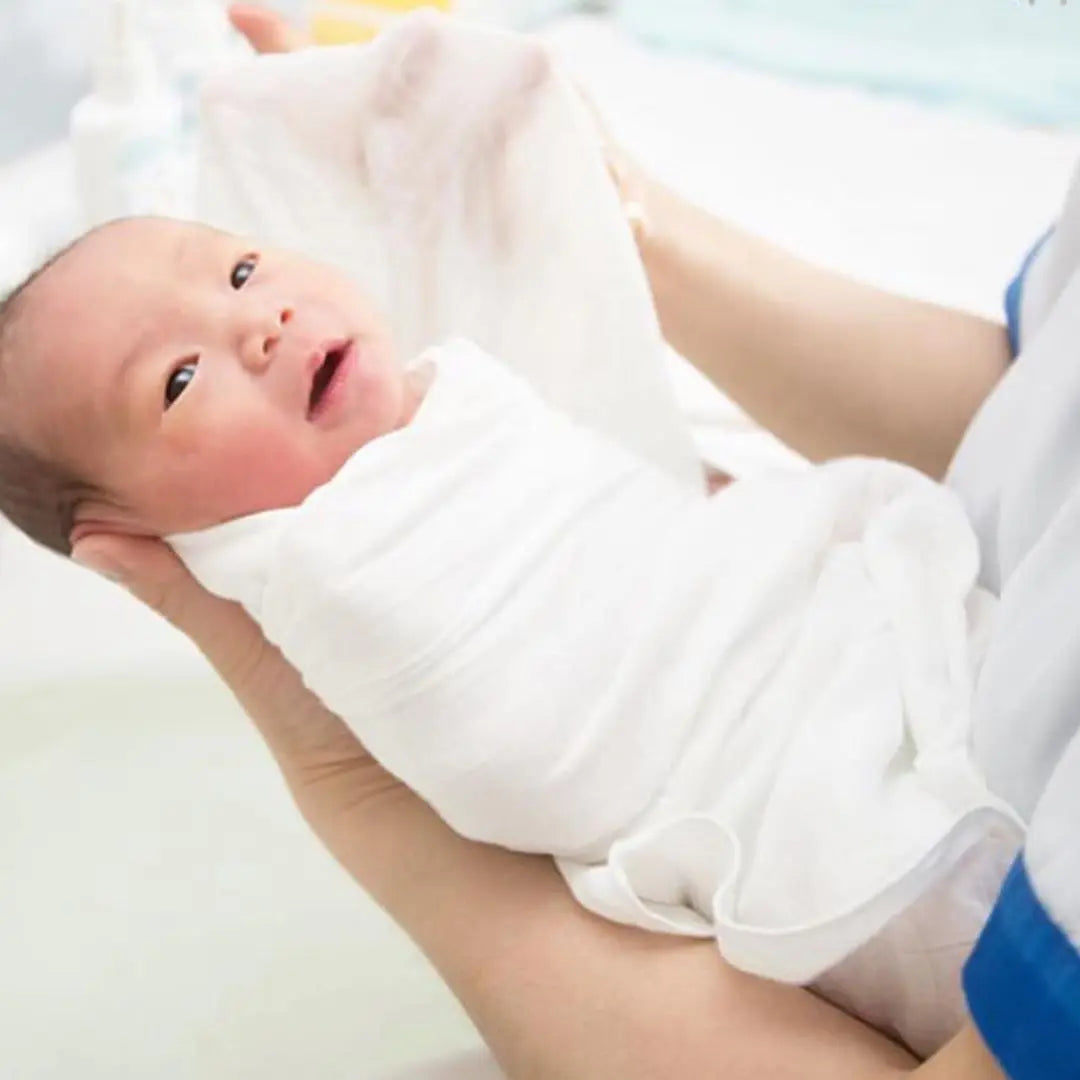 Bamboo Cotton Baby Muslin Swaddle Blanket, Baby Swaddle- Bamboo Blanket
