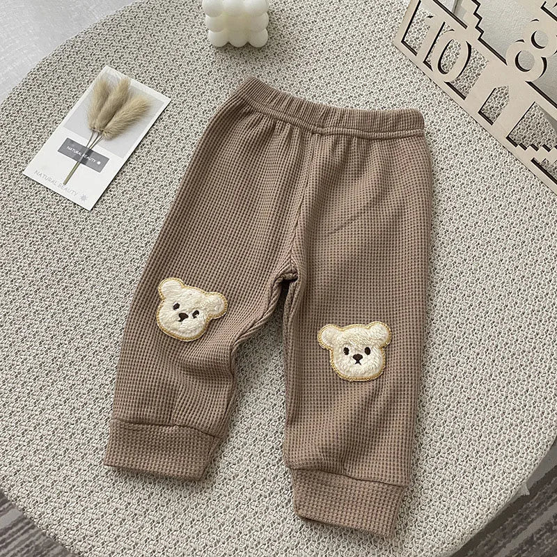 +More Colors- Autumn Cotton Baby Bear Pants – Soft baby & toddler Trousers