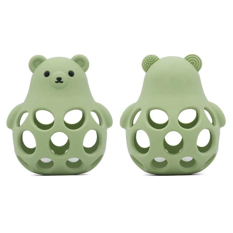 Cute Chick Infant Silicone BPA Free Teething toy Baby Accessories Toys Gift
