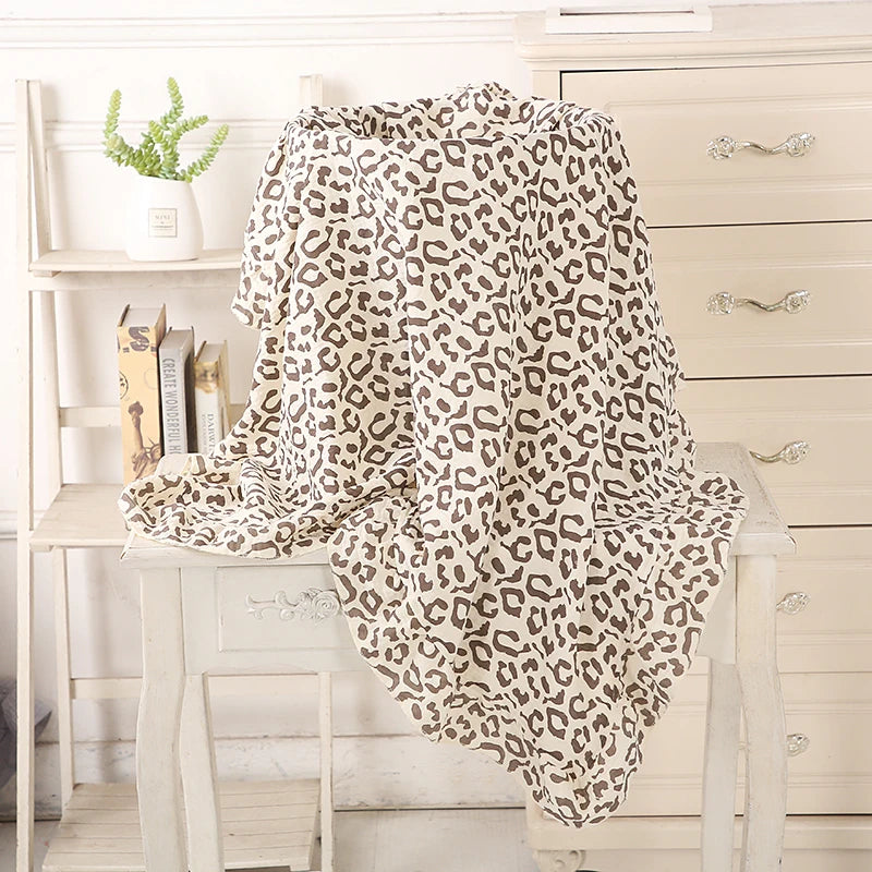 Ruffled Muslin Swaddle Blanket for New Born Infant Bedding Organic Baby Essentials