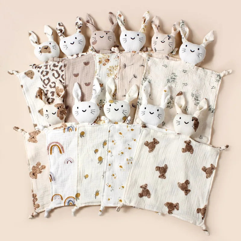Organic Muslin Sleeping Baby Dolls Toy - Soothe