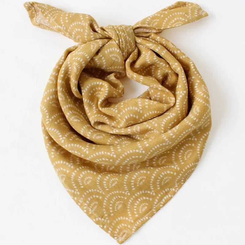 Muslin Bamboo Cotton Baby Blanket Swaddle - Soft and breathable