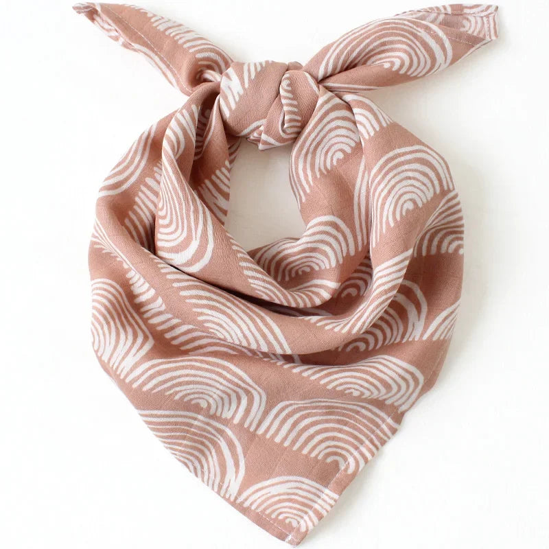 Muslin Bamboo Cotton Baby Blanket Swaddle - Soft and breathable