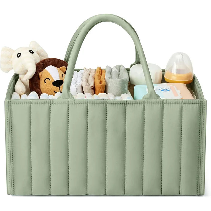 Foladable Mommy Bag Baby Diaper Bag Diapers Caddy Organizer Large