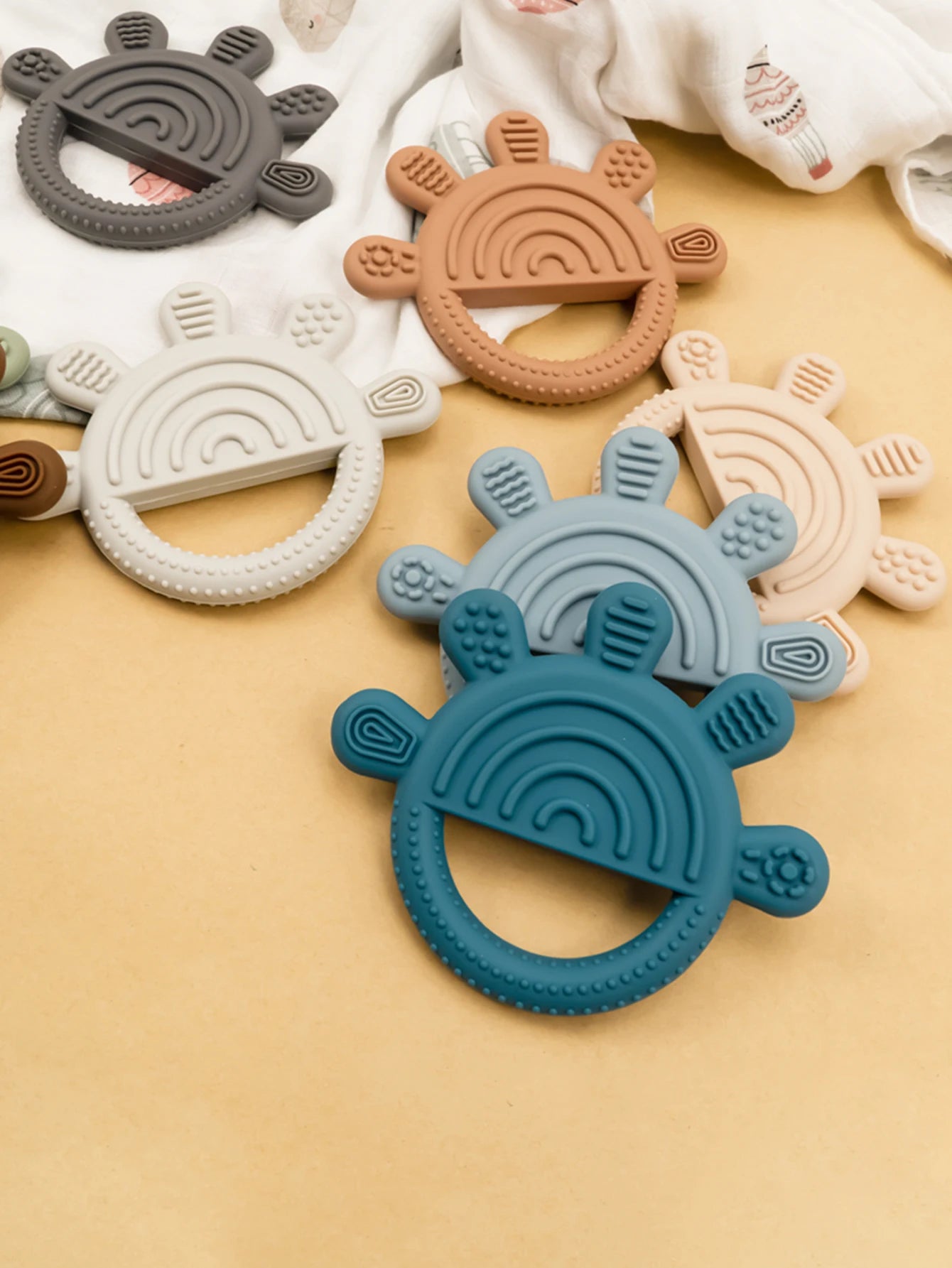 BPA-Free Silicone Baby Teething Toys