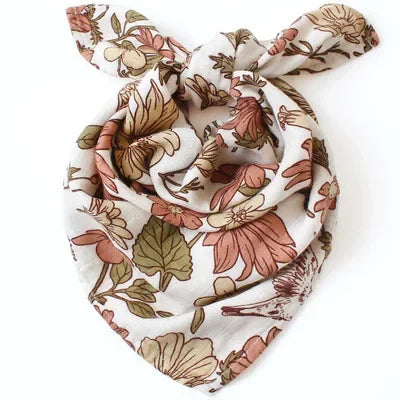 Muslin Bamboo Cotton Baby Blanket Swaddle - Soft and breathable