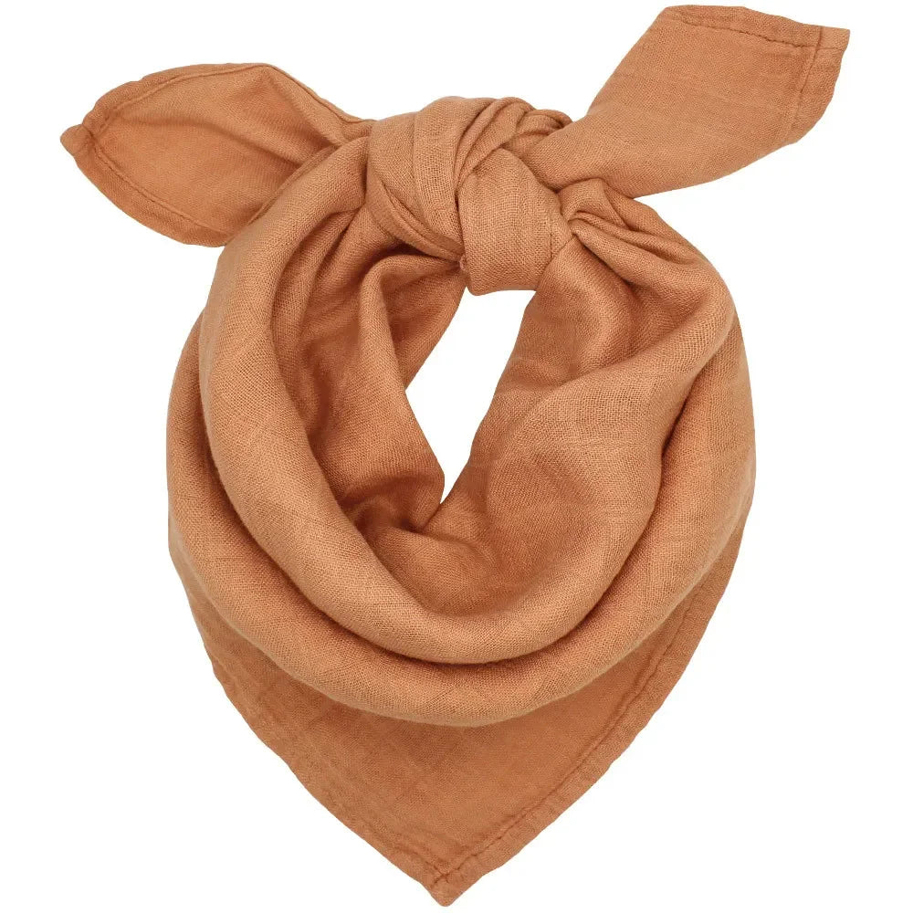 Muslin Bamboo Cotton Baby Blanket Swaddle - Soft and breathable