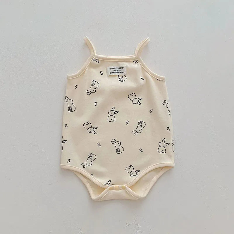Cotton Summer Baby Bodysuits