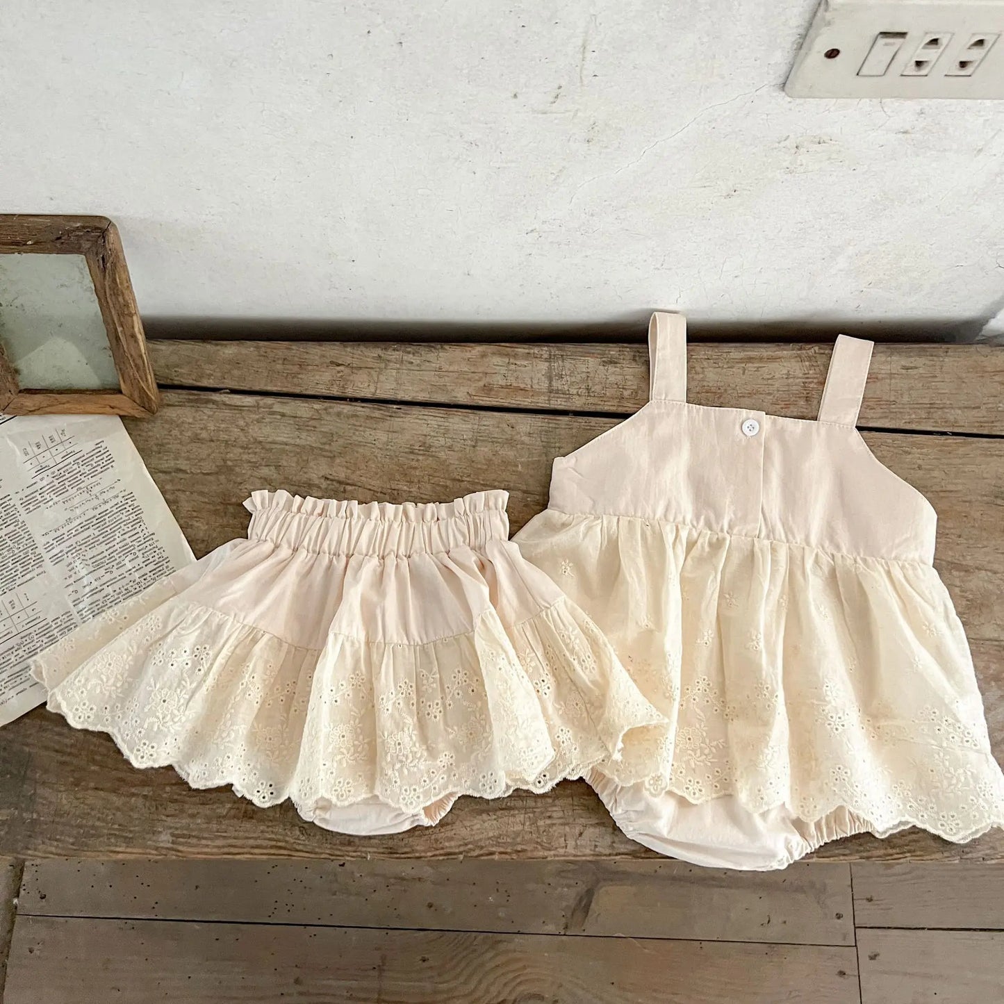 Cotton Baby Girl Set
