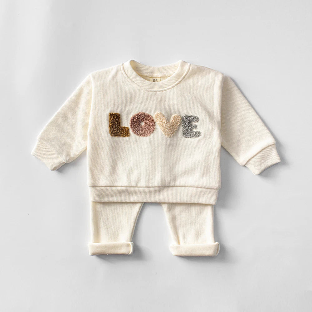 Baby Clothes Organic Cotton Sets Top & Bottom Only