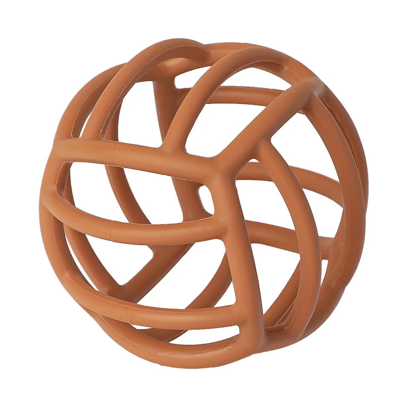 +More Colors - 1pc BPA Free Baby Silicone Teething Toy Balls