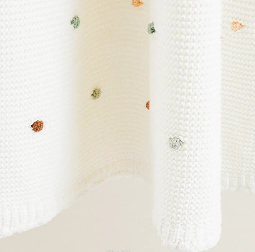 100*70cm Baby Blanket Knitted Sofa Throw Blankets