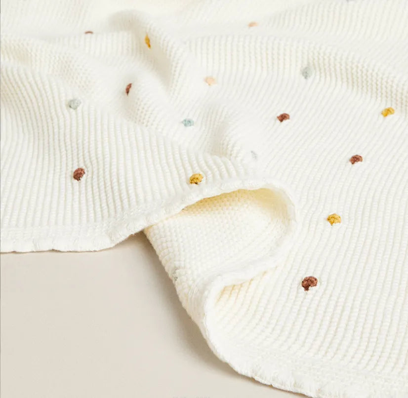 100*70cm Baby Blanket Knitted Sofa Throw Blankets