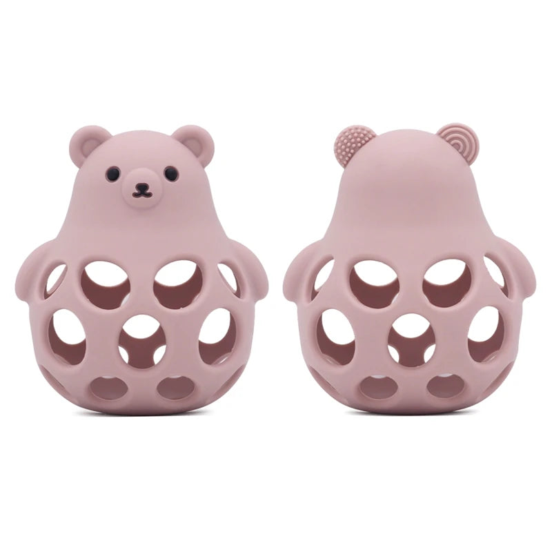 Cute Chick Infant Silicone BPA Free Teething toy Baby Accessories Toys Gift