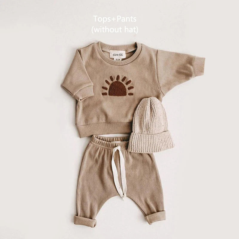 Baby Clothes Organic Cotton Sets Top & Bottom Only