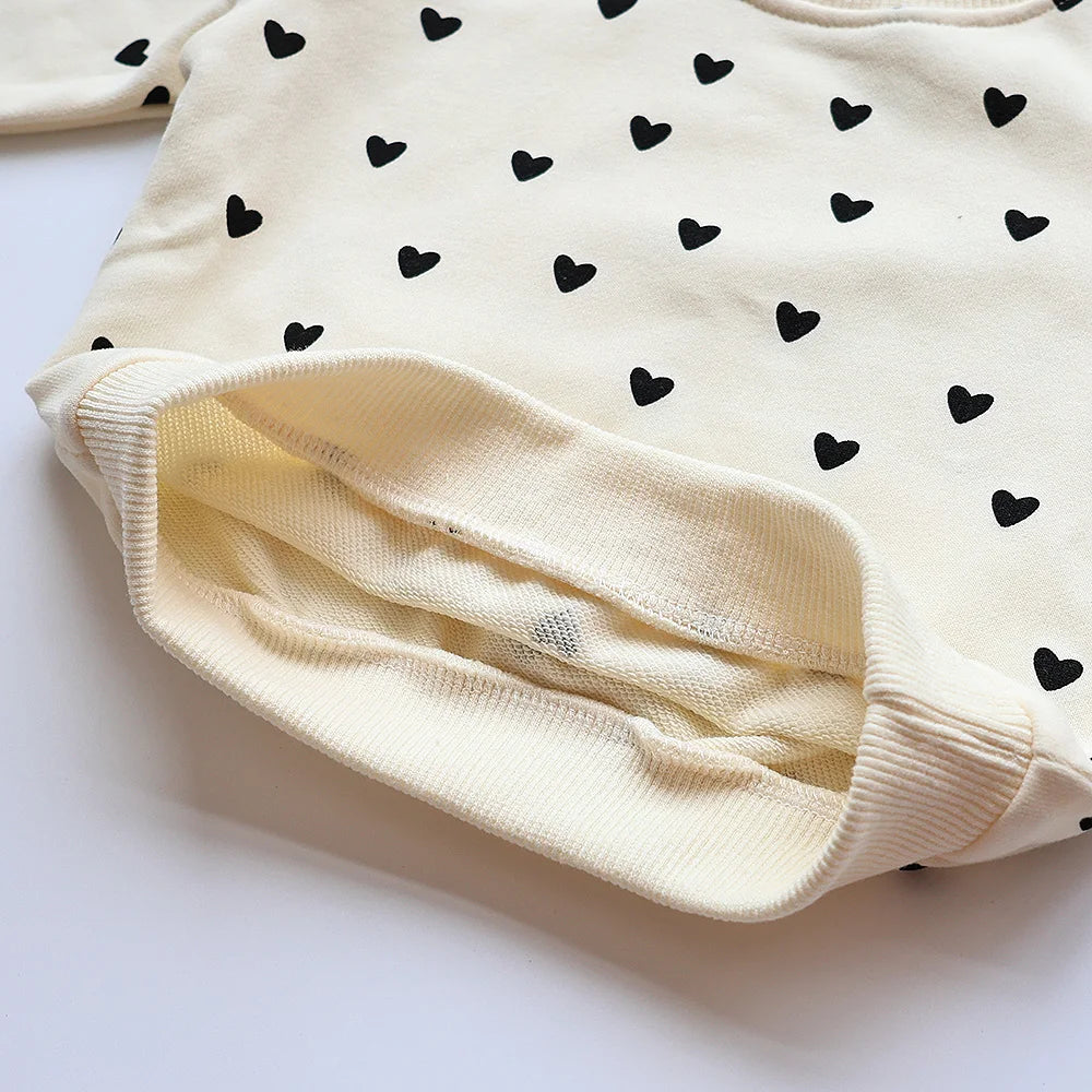 100% Cotton Baby Girl Clothing Set - Top & Bottom Only