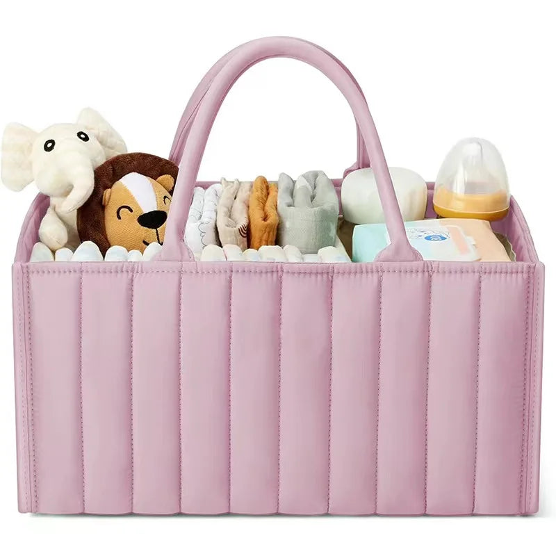 Foladable Mommy Bag Baby Diaper Bag Diapers Caddy Organizer Large