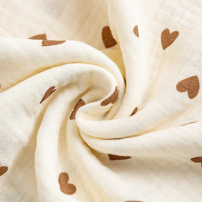Baby Blanket Muslin Cotton Swaddle 2 Layer Cotton