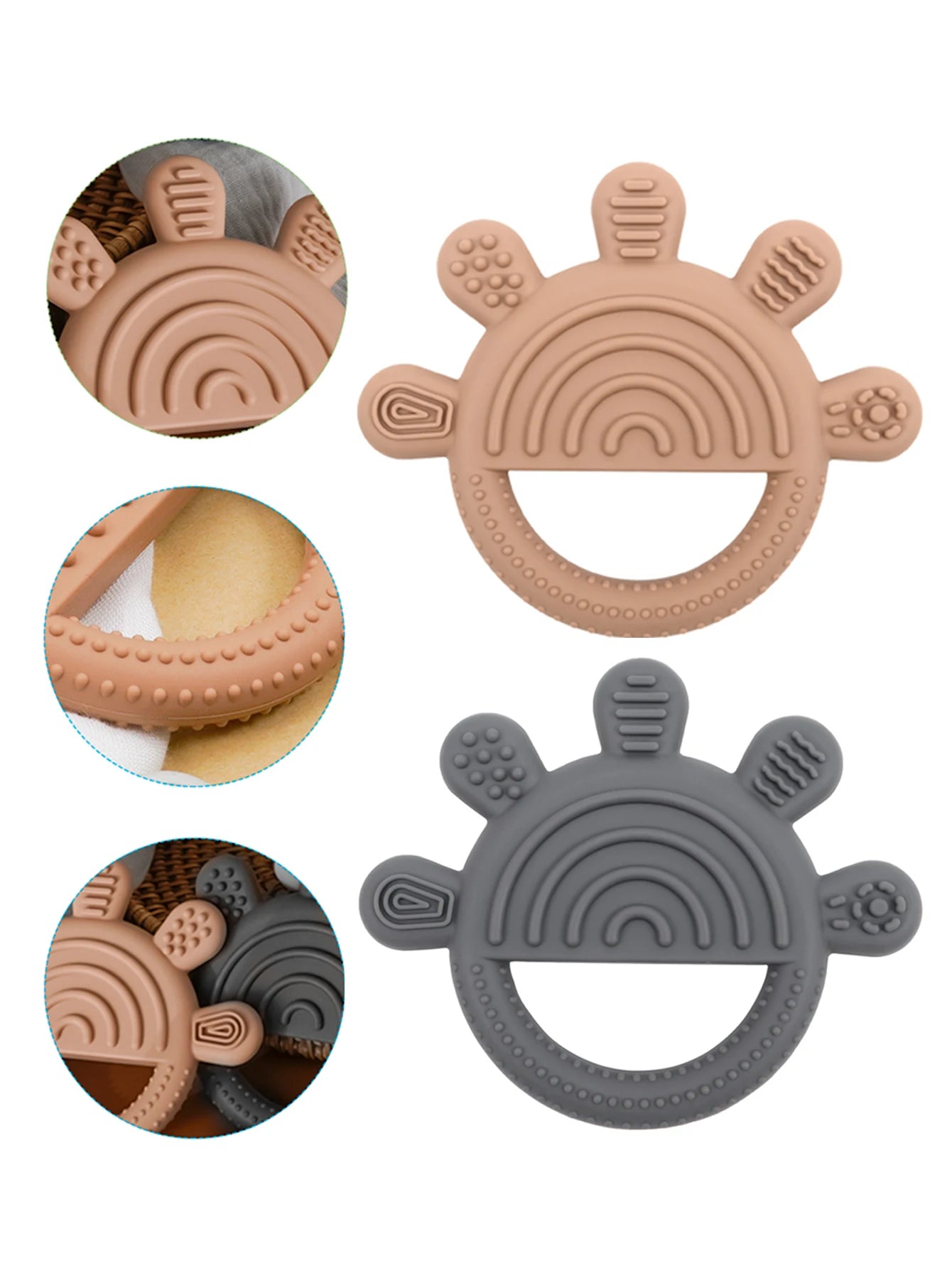 BPA-Free Silicone Teething Toys
