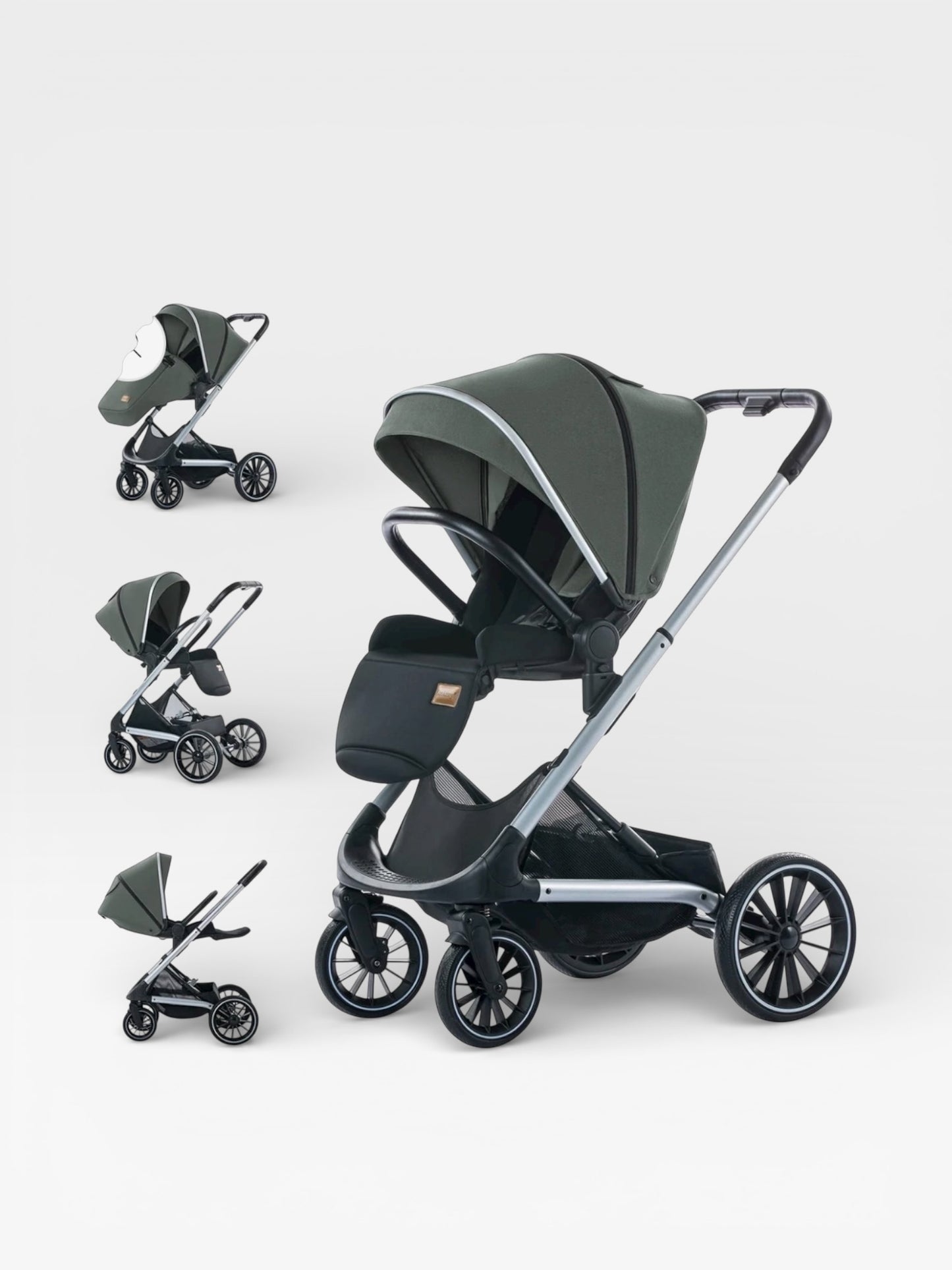 The Luxe Convertible Baby & Toddler Stroller