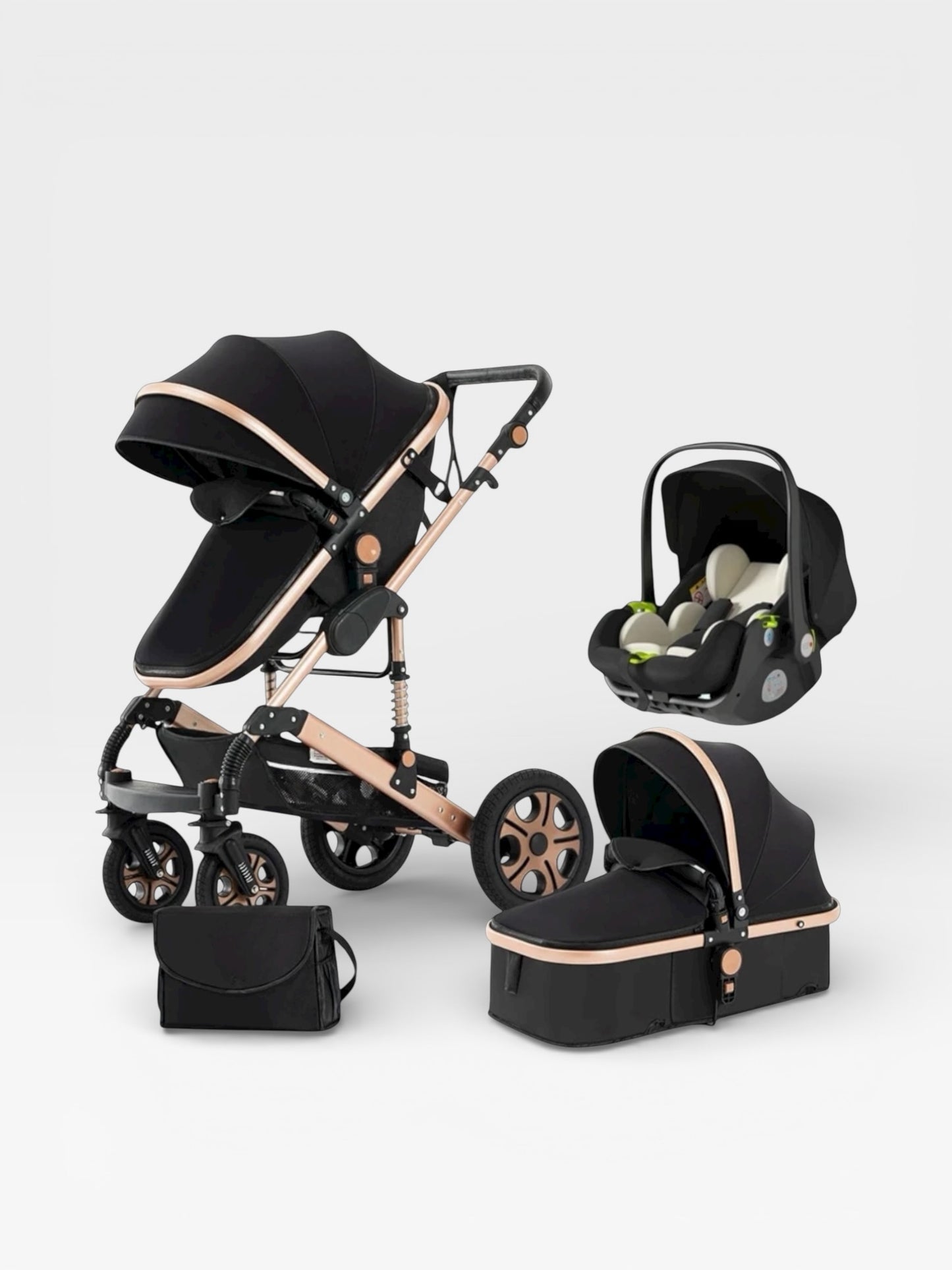 Baby Stroller Combo Car Seat Set, Baby Travel System