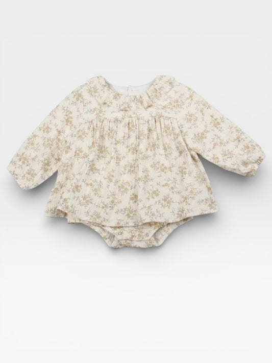 Organic Cotton Newborn Girl Romper Toddler Girl Clothes