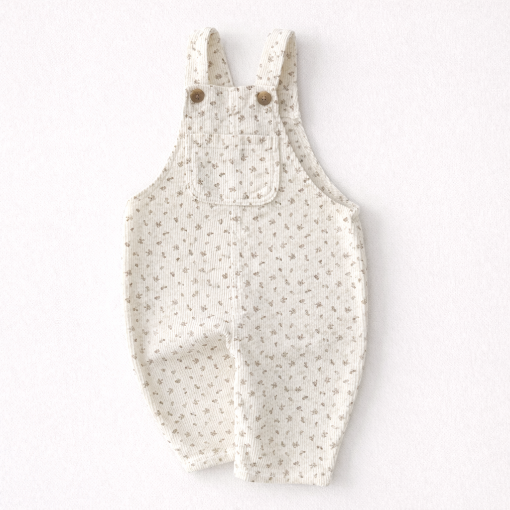 Unisex Baby Corduroy & Denim Overalls – Premium Everyday Essential