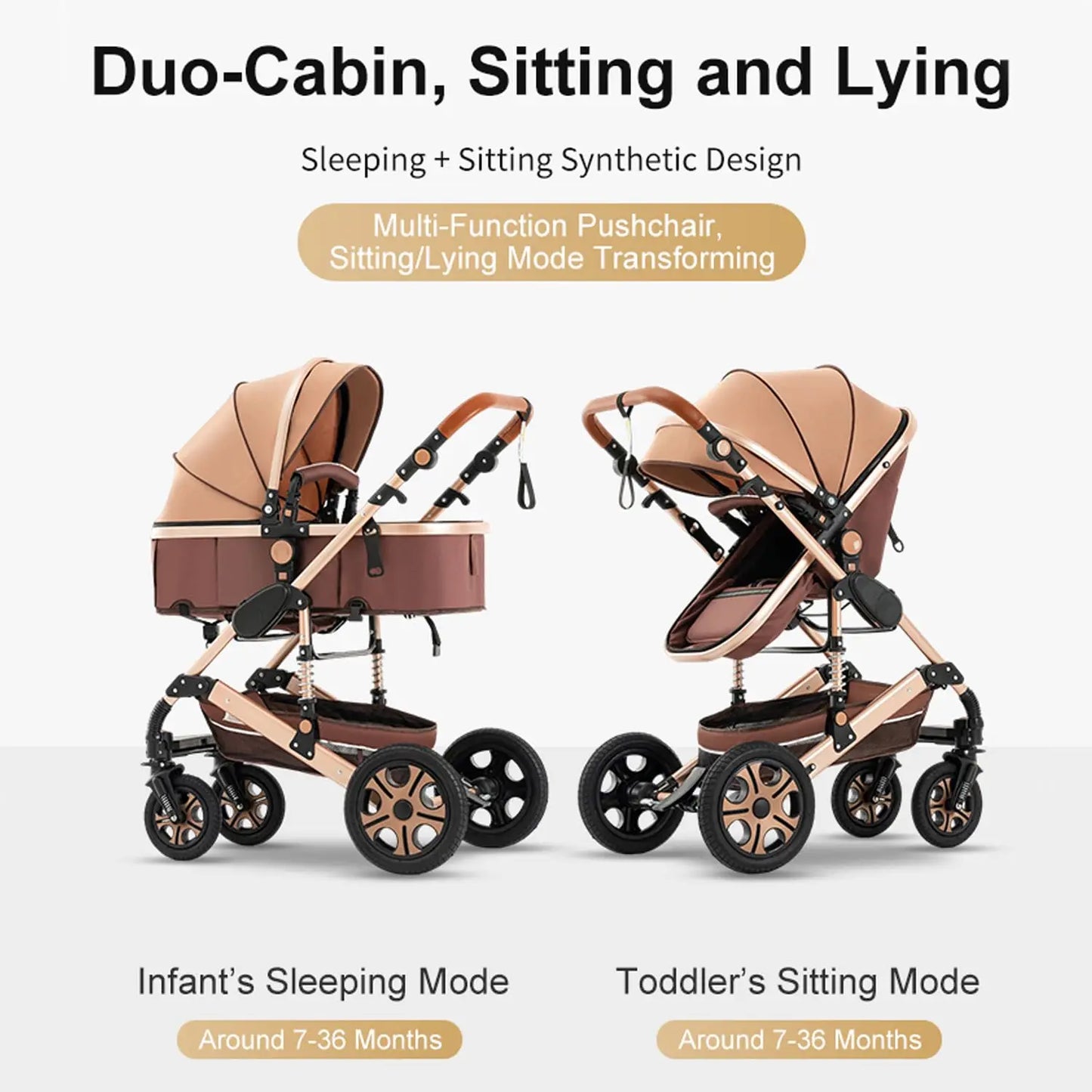 Baby Stroller Combo Car Seat Set, Baby Travel System
