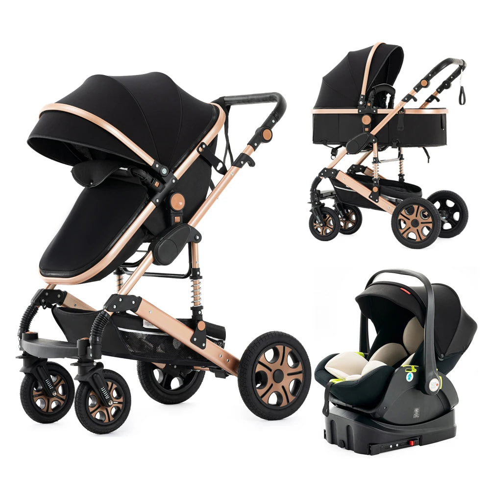 Baby Stroller Combo Car Seat Set, Baby Travel System