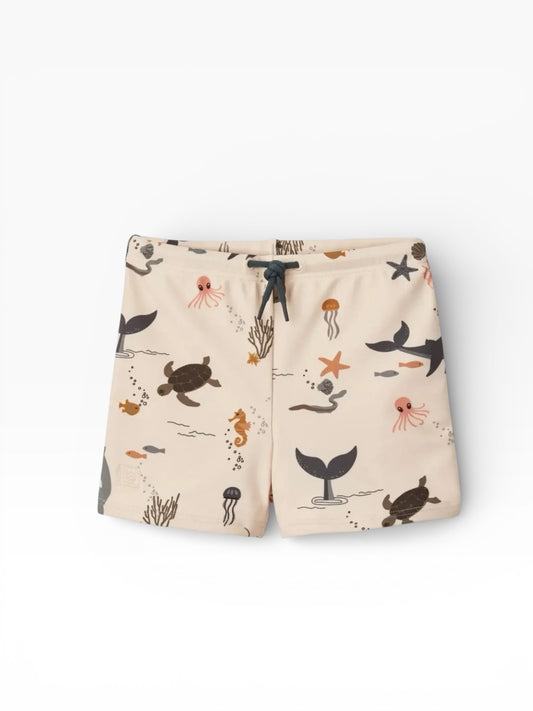Baby & Toddler Boys UPF 50+ Swim Trunks – Quick-Dry Beach & Pool Shorts