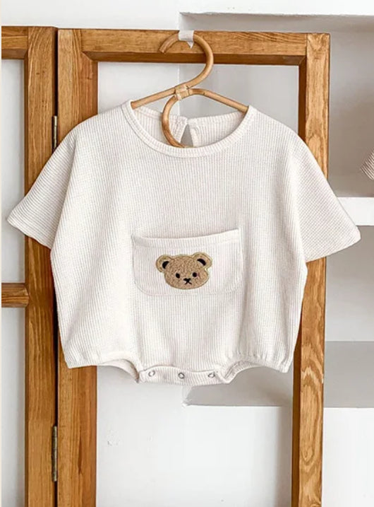 +More Colors - Baby & Toddler Unisex Waffle Knit One-Piece