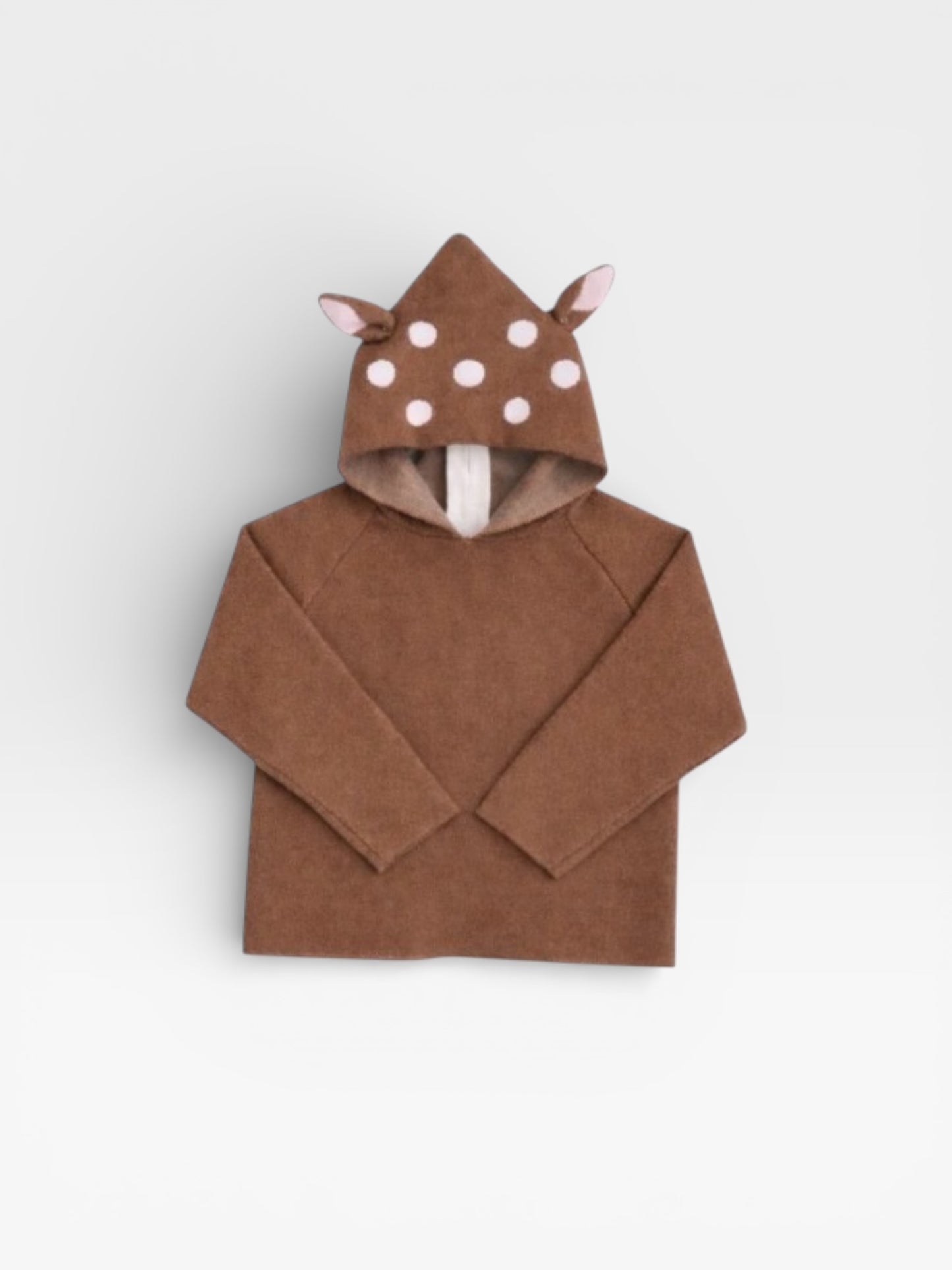 Baby & Toddler Girls Winter Deer Pullover Sweater – Luxe Knit Seasonal Staple