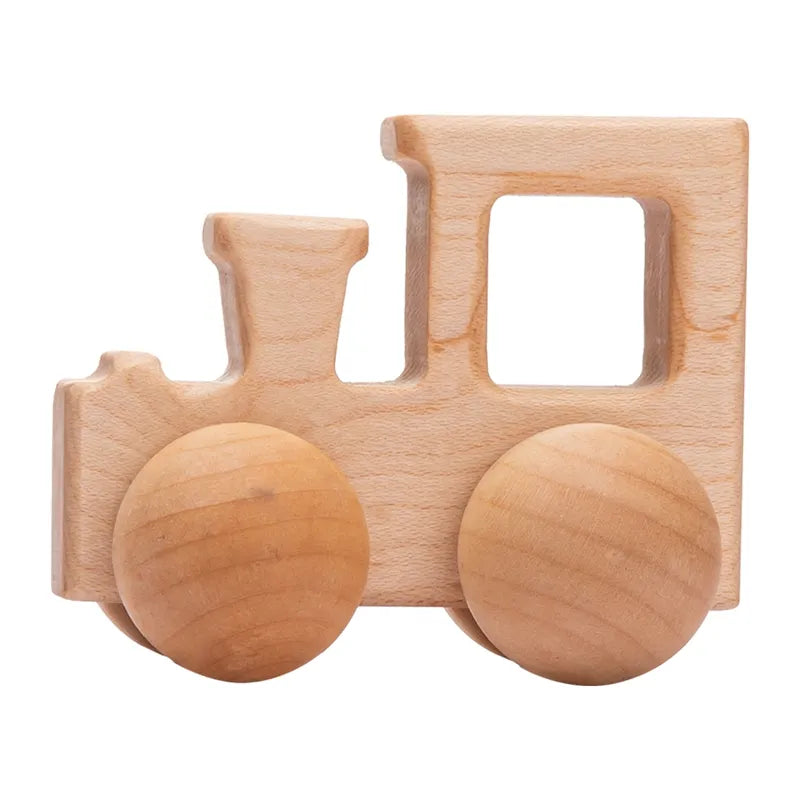 + More Colors - Baby Wooden Toys Car Blocks