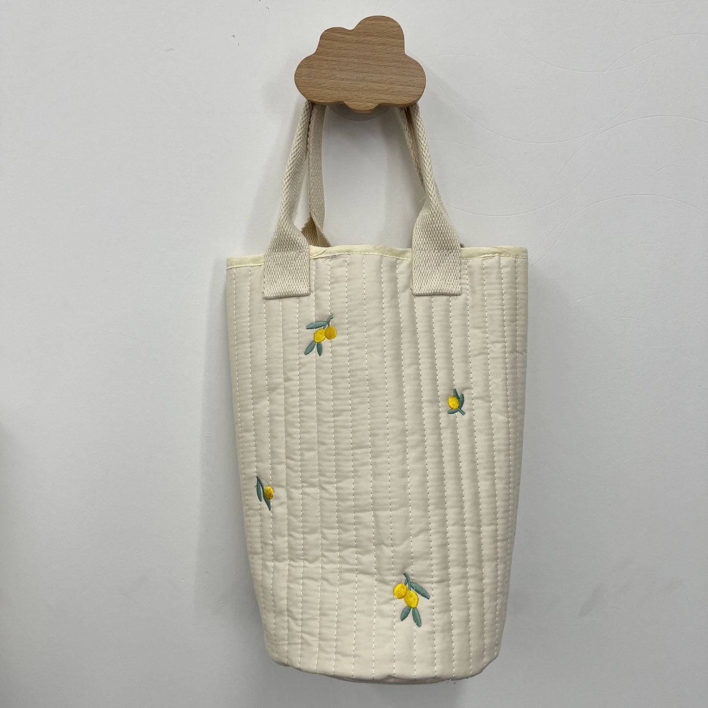 New Arrival Felt Baby Nursery Diaper Caddy Cotton Storage Bag Basket