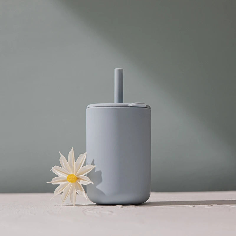 +More Colors - Baby Silicone Feeding Sippy Cup – Solid BPA-Free Kids Drinking Cup for Toddlers