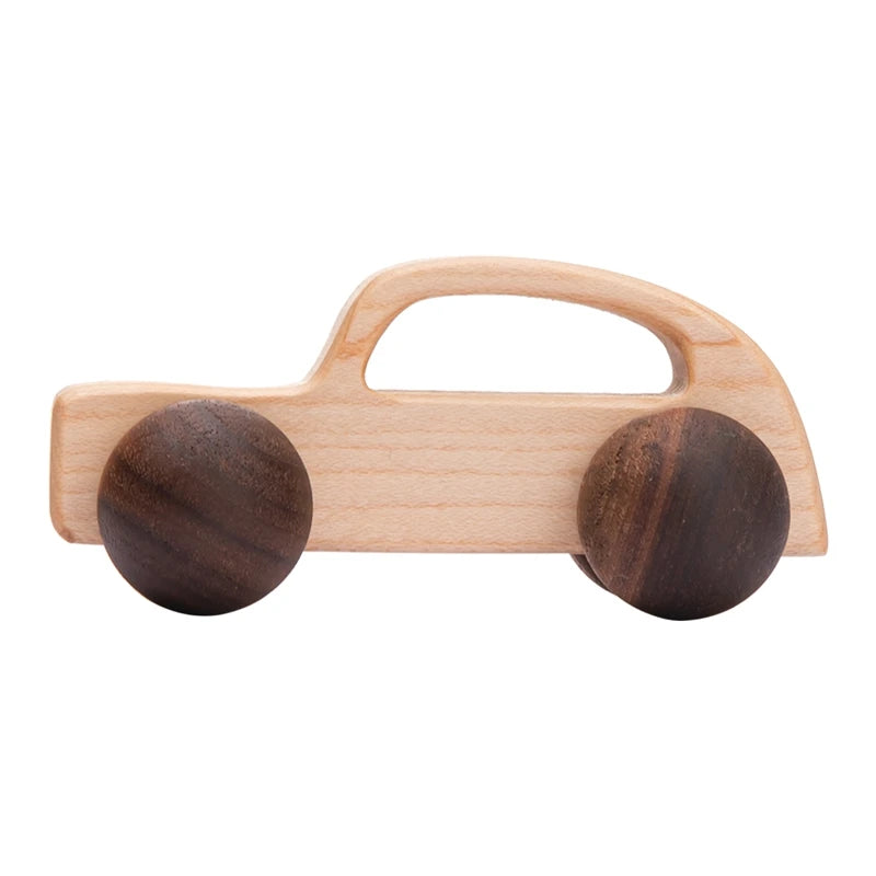 + More Colors - Baby Wooden Toys Car Blocks