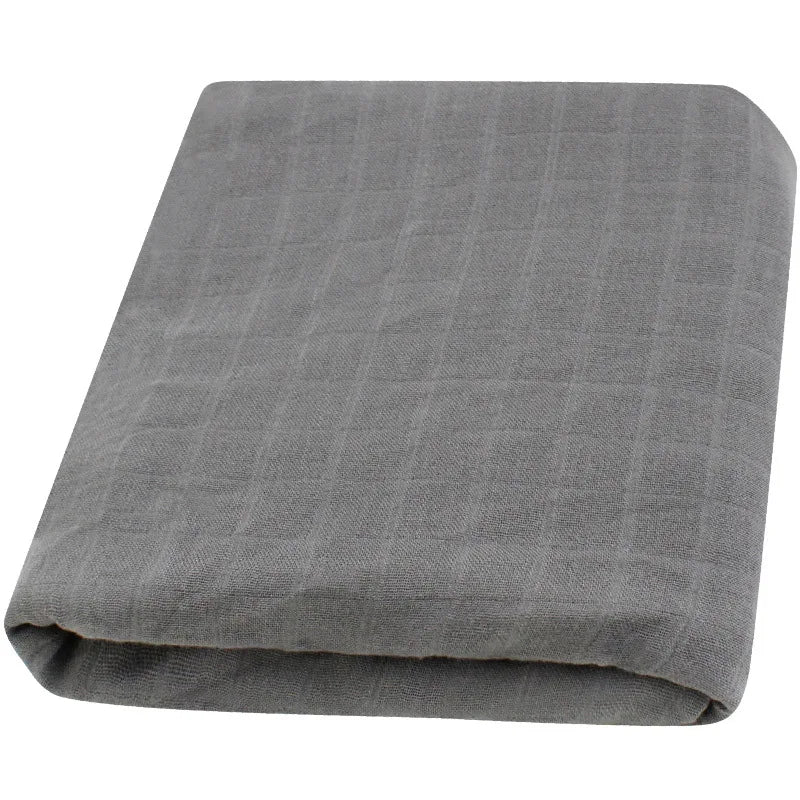 Bamboo Cotton Baby Muslin Swaddle Blanket, Baby Swaddle- Bamboo Blanket