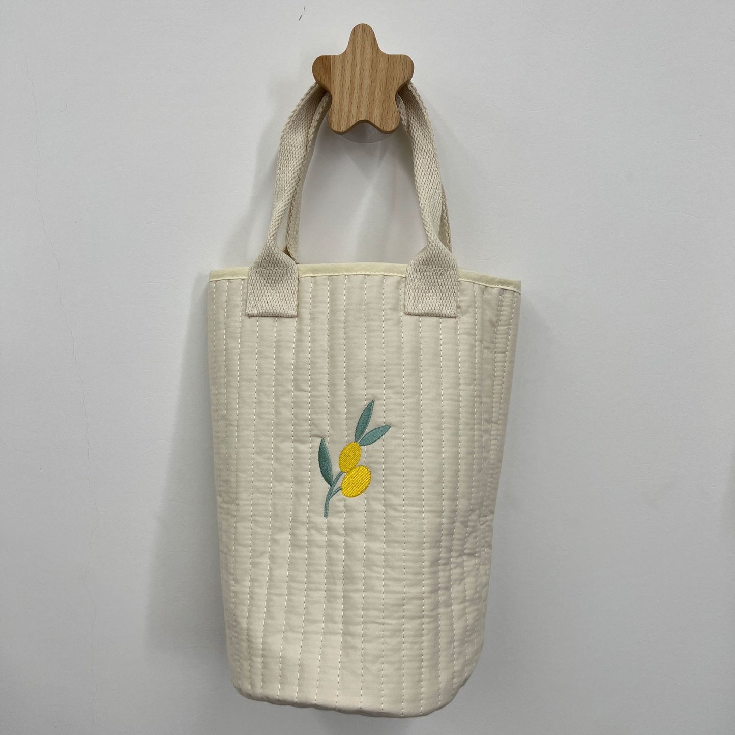 New Arrival Felt Baby Nursery Diaper Caddy Cotton Storage Bag Basket