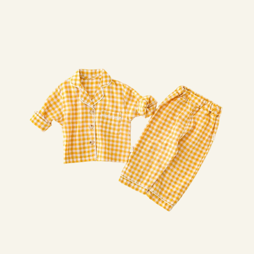 Cotton Spring Baby & Toddler Pajama Set – Unisex Sleeper Wear, Soft & Breathable