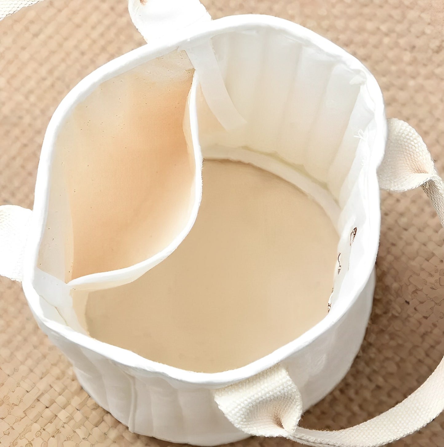 New Arrival Felt Baby Nursery Diaper Caddy Cotton Storage Bag Basket