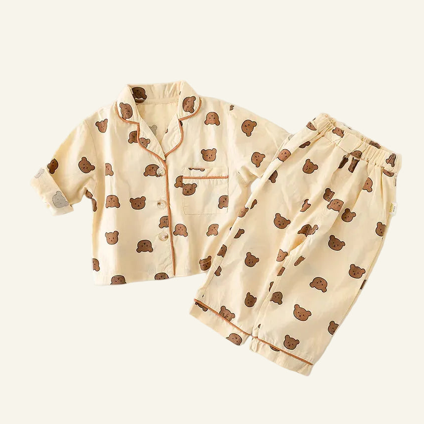 Cotton Spring Baby & Toddler Pajama Set – Unisex Sleeper Wear, Soft & Breathable