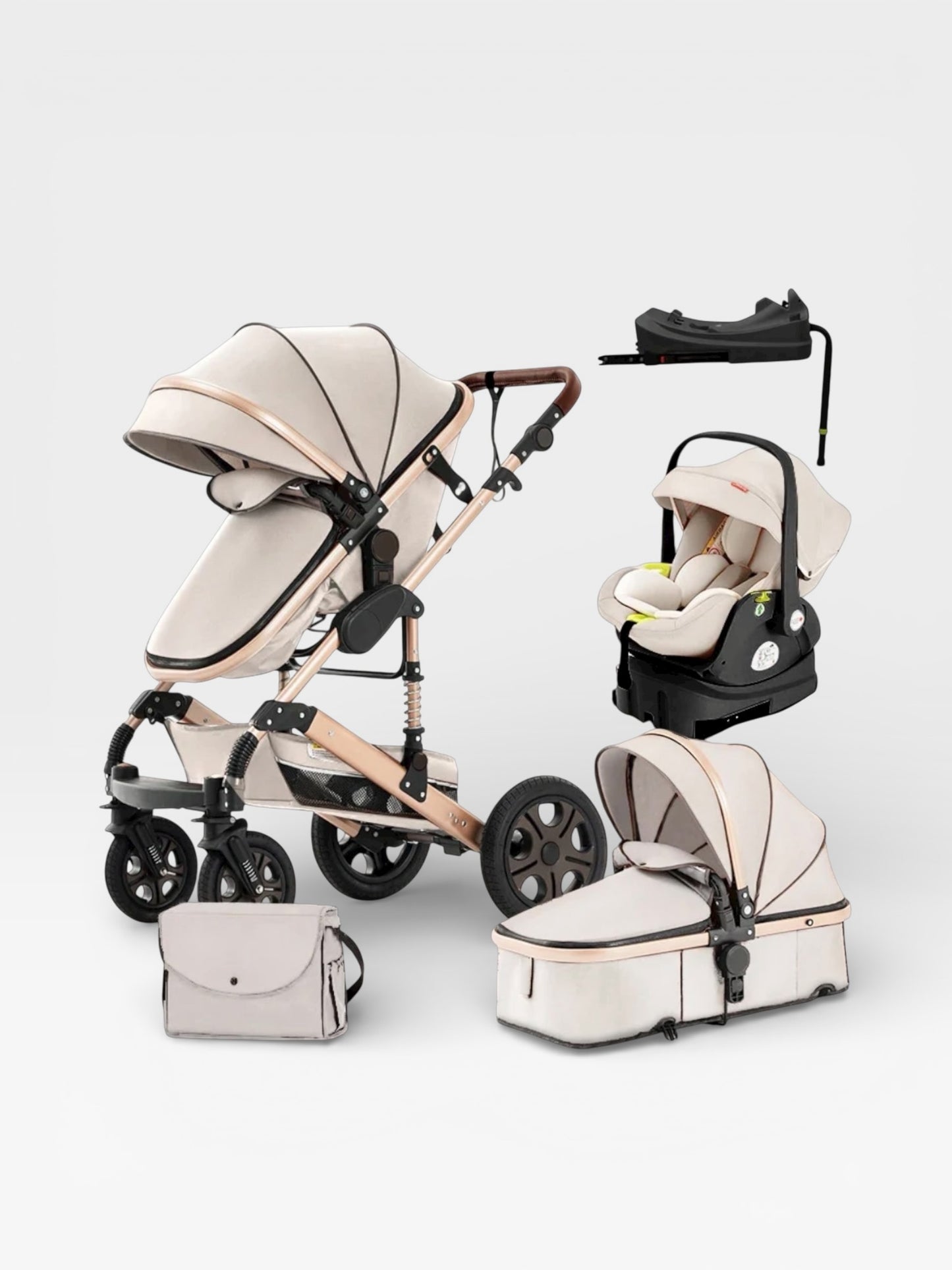Baby Stroller Combo Car Seat Set, Baby Travel System